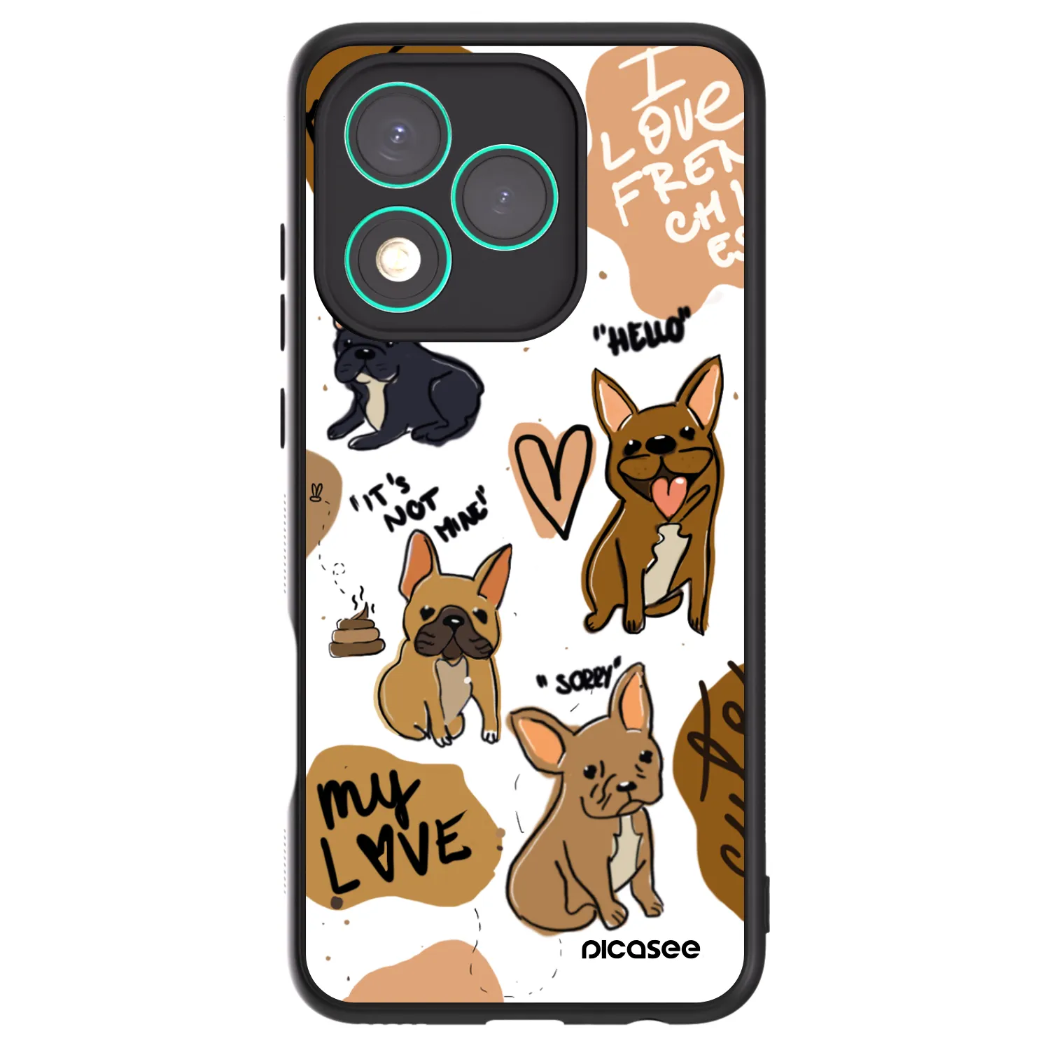 Picasee ULTIMATE CASE για Honor 400 Lite 5G - Frenchies