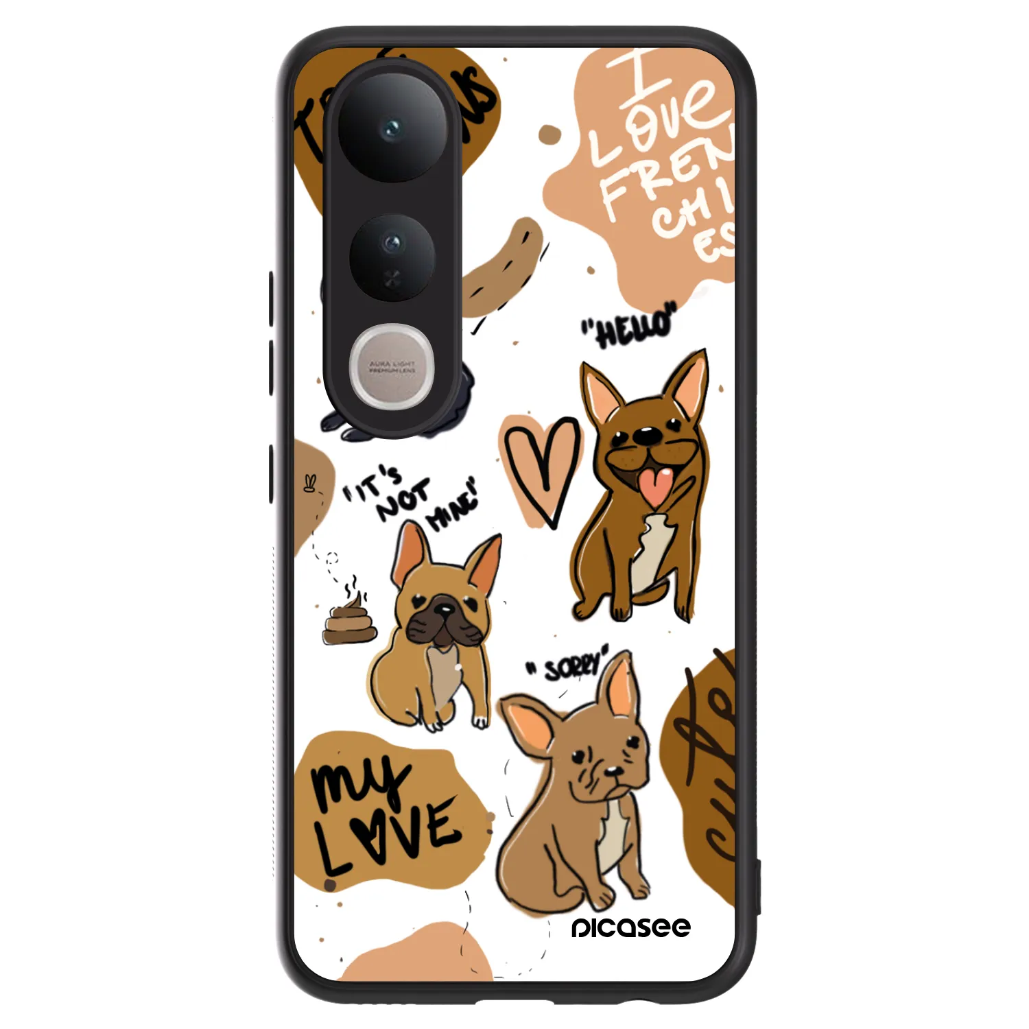 Picasee ULTIMATE CASE για Vivo V50 Lite 5G - Frenchies