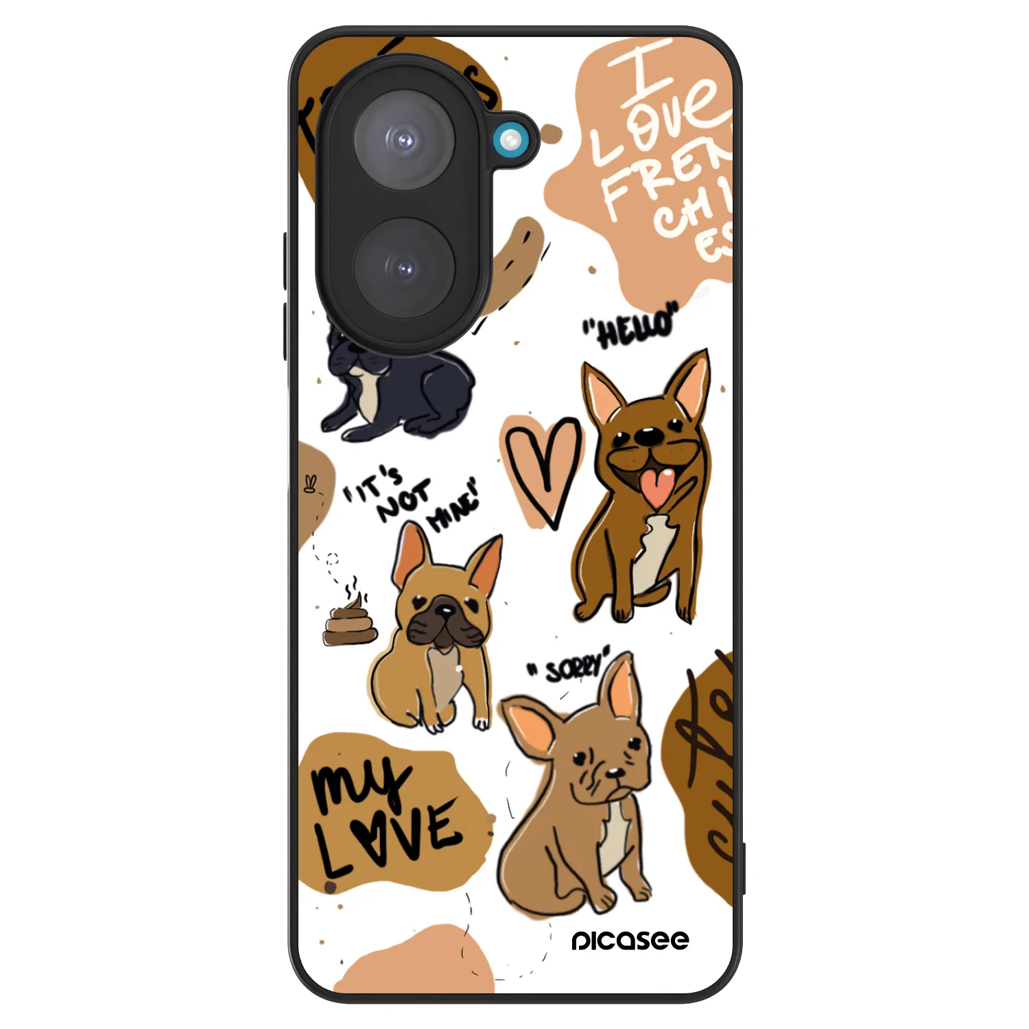 Picasee ULTIMATE CASE για Xiaomi Redmi A5 - Frenchies