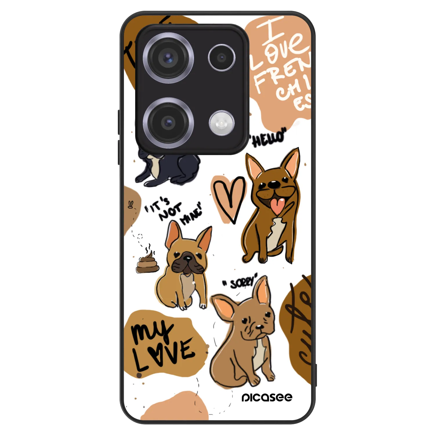 Picasee ULTIMATE CASE για Xiaomi Redmi Note 14S - Frenchies