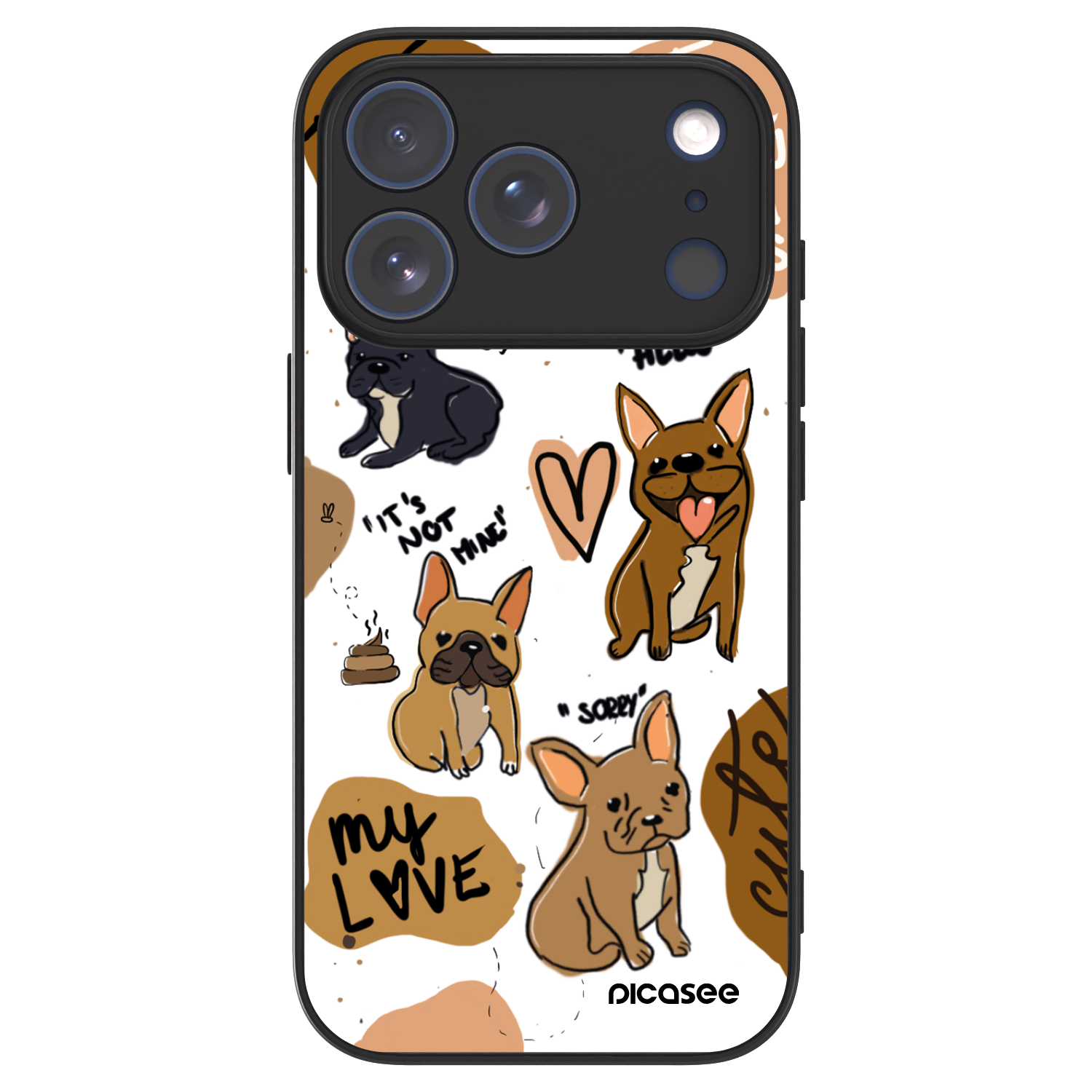 Picasee ULTIMATE CASE για Apple iPhone 17 Pro - Frenchies