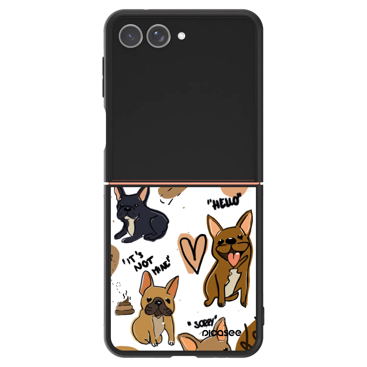 Picasee ULTIMATE CASE για Samsung Galaxy Z Flip7 5G - Frenchies
