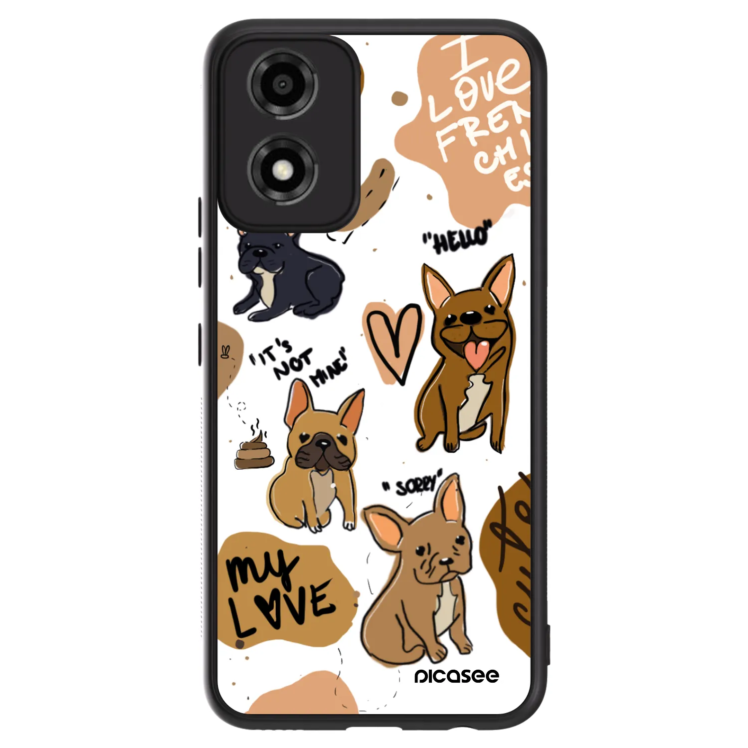 Picasee ULTIMATE CASE για Motorola Moto E14 - Frenchies