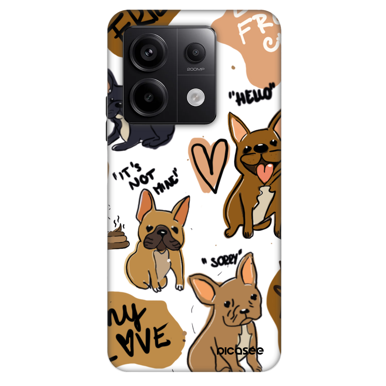 Picasee Fashion Case για Xiaomi Redmi Note 13 Pro 5G - Frenchies