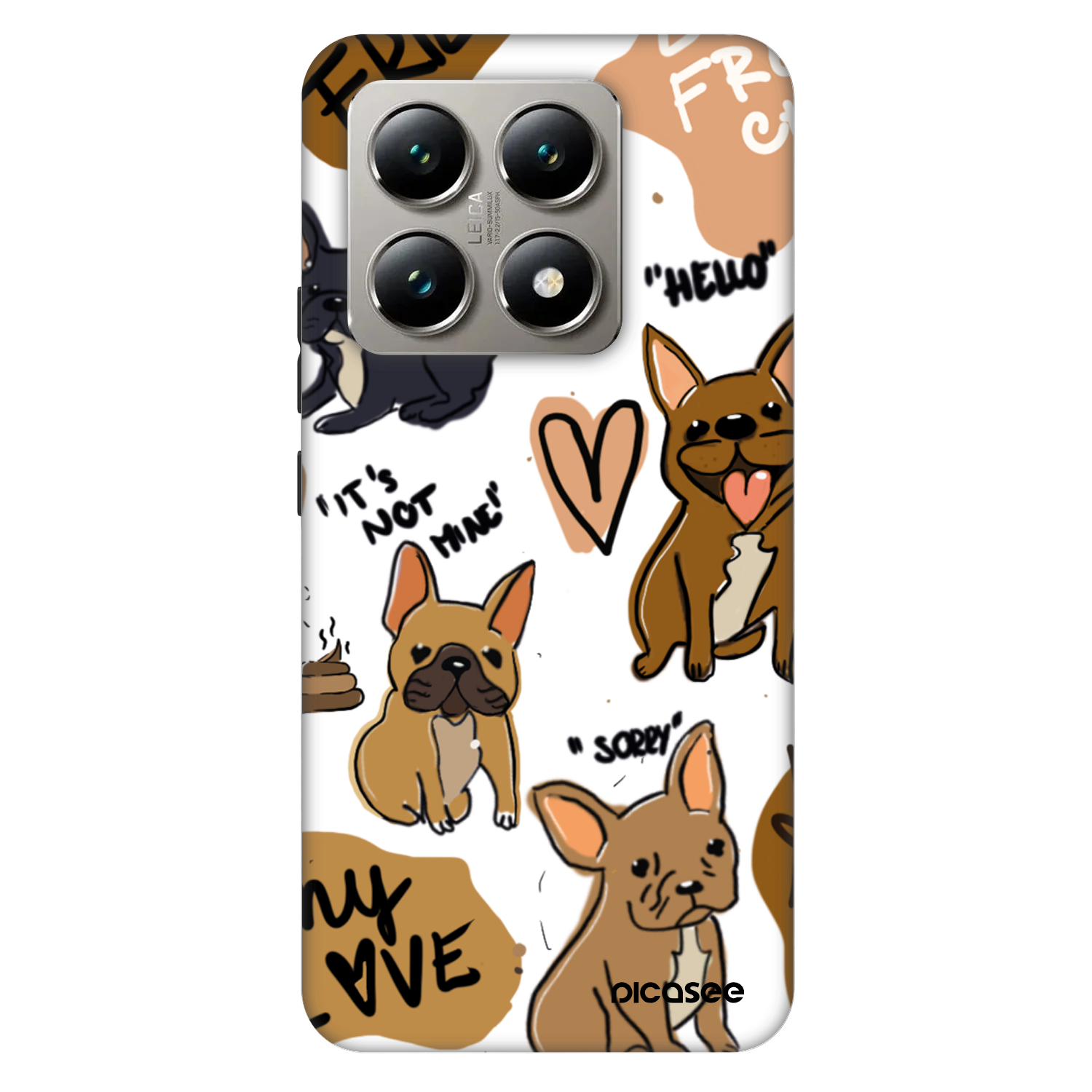 Picasee Fashion Case για Xiaomi 14T - Frenchies