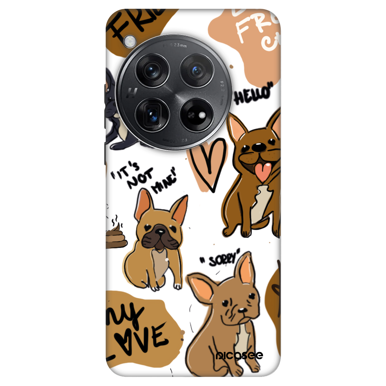 Picasee Fashion Case για OnePlus 12 5G - Frenchies