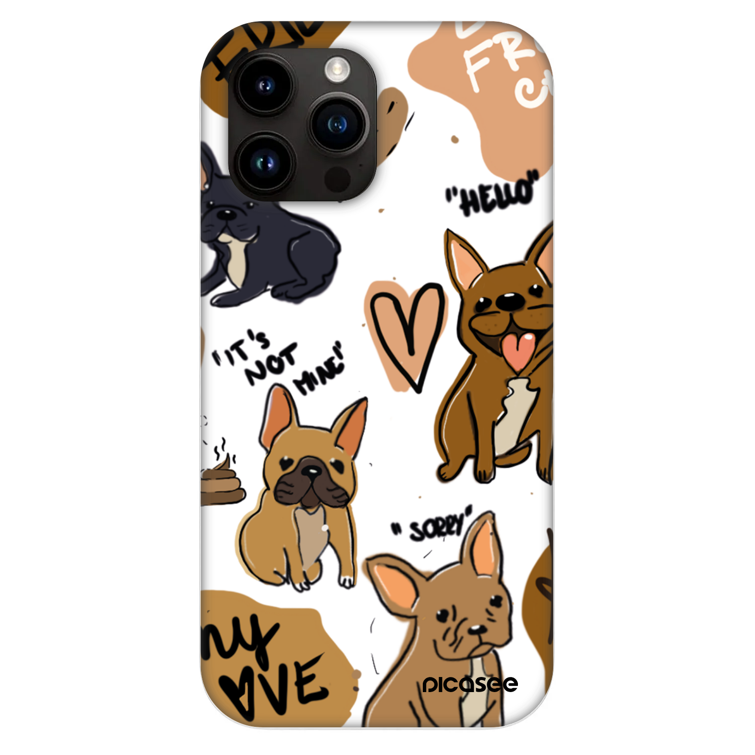 Picasee Fashion Case MagSafe για Apple iPhone 13 Pro Max - Frenchies