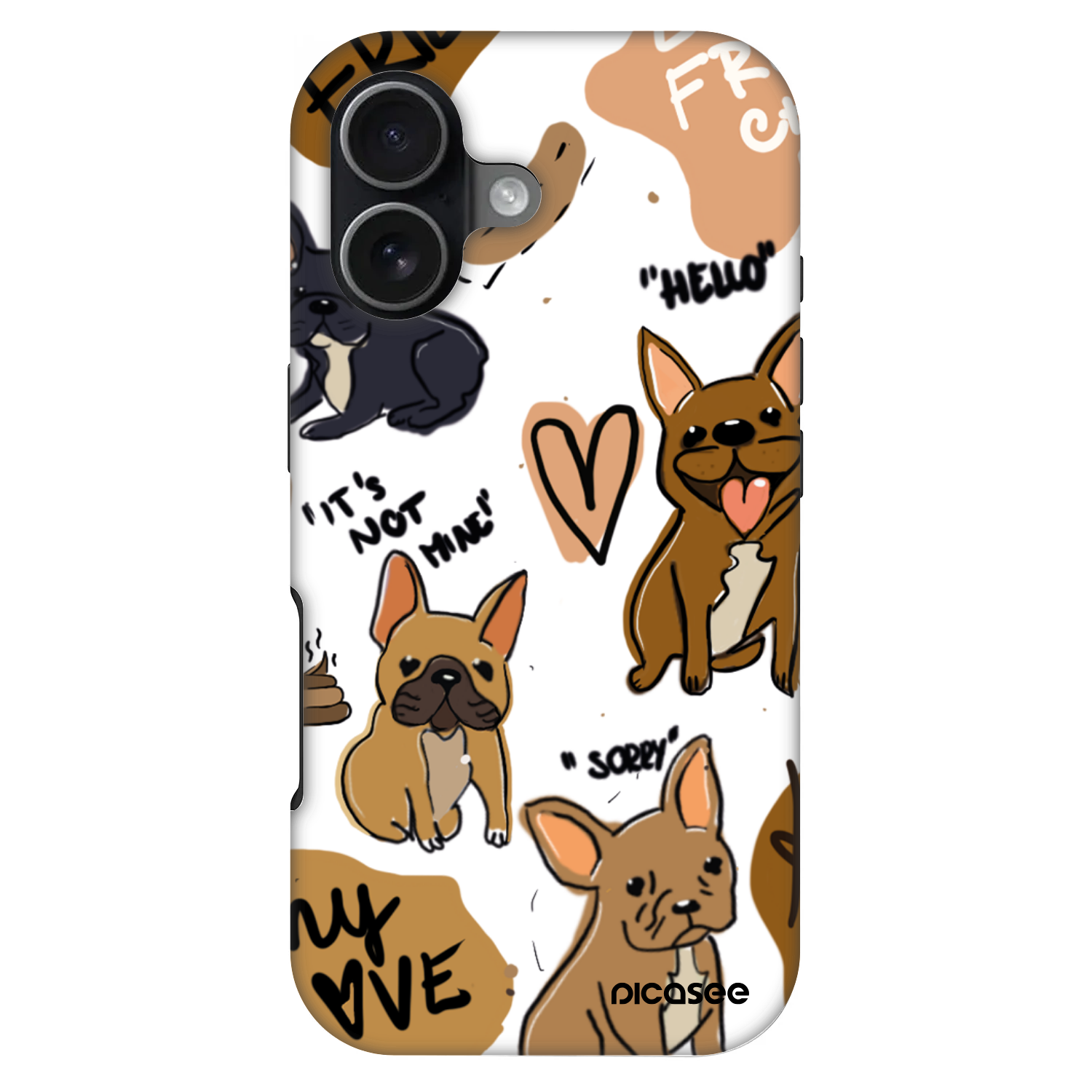 Picasee Fashion Case MagSafe για Apple iPhone 17 - Frenchies