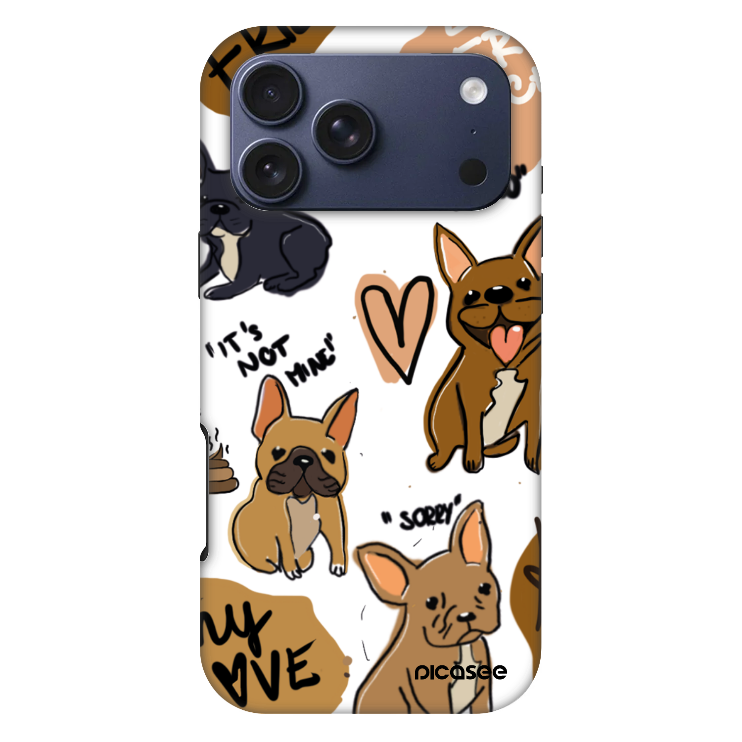 Picasee Fashion Case MagSafe για Apple iPhone 17 Pro Max - Frenchies