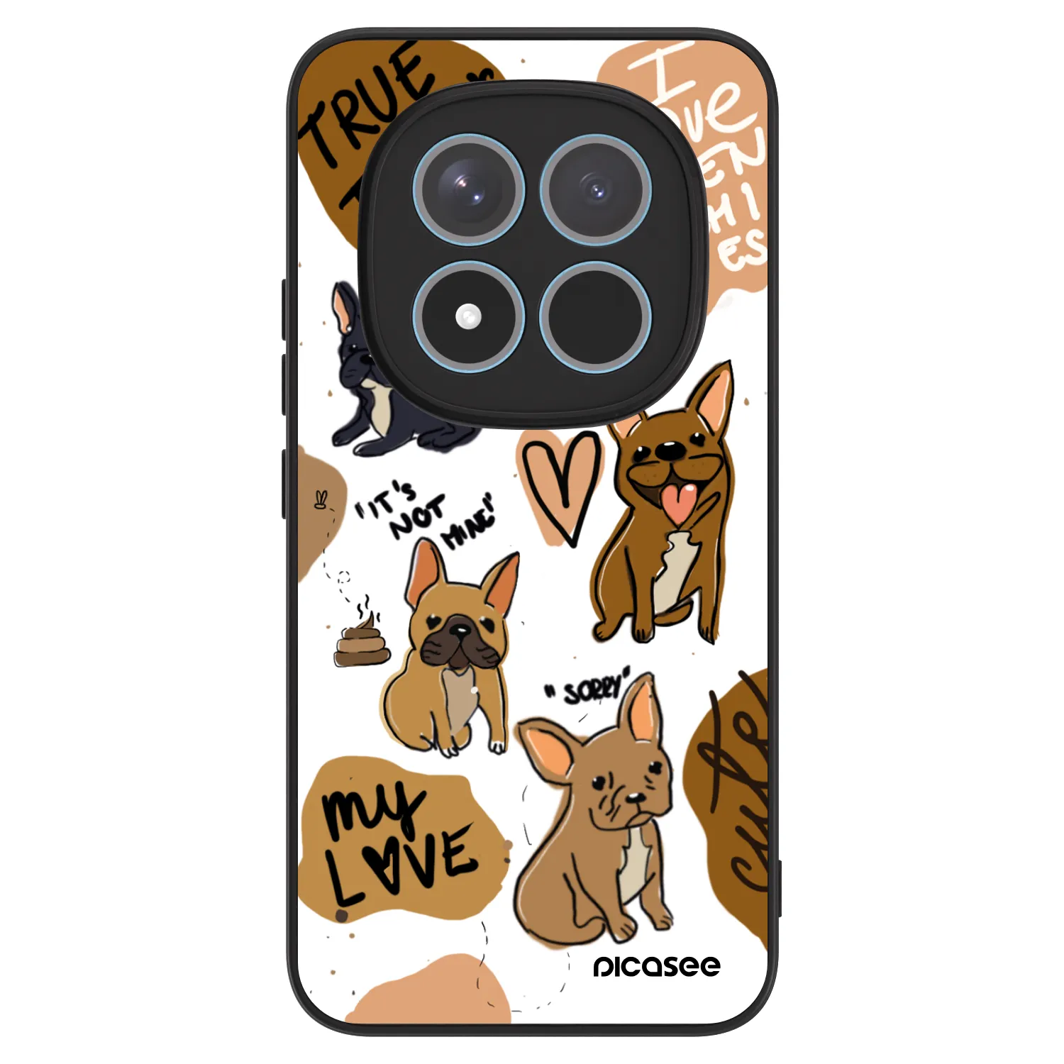 Picasee ULTIMATE CASE για Xiaomi Redmi Note 15 Pro+ - Frenchies