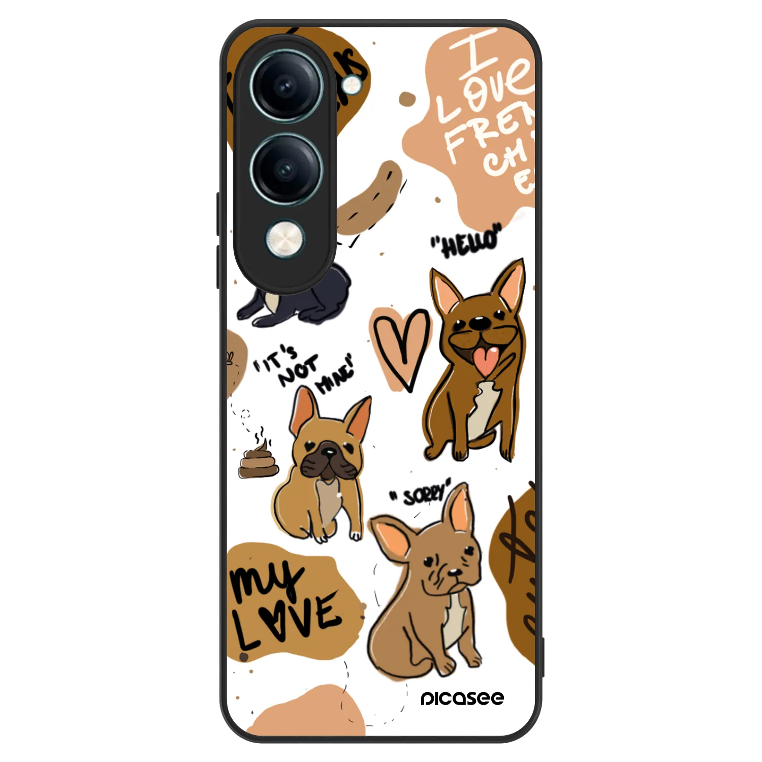 Picasee ULTIMATE CASE για Vivo Y29s 5G - Frenchies