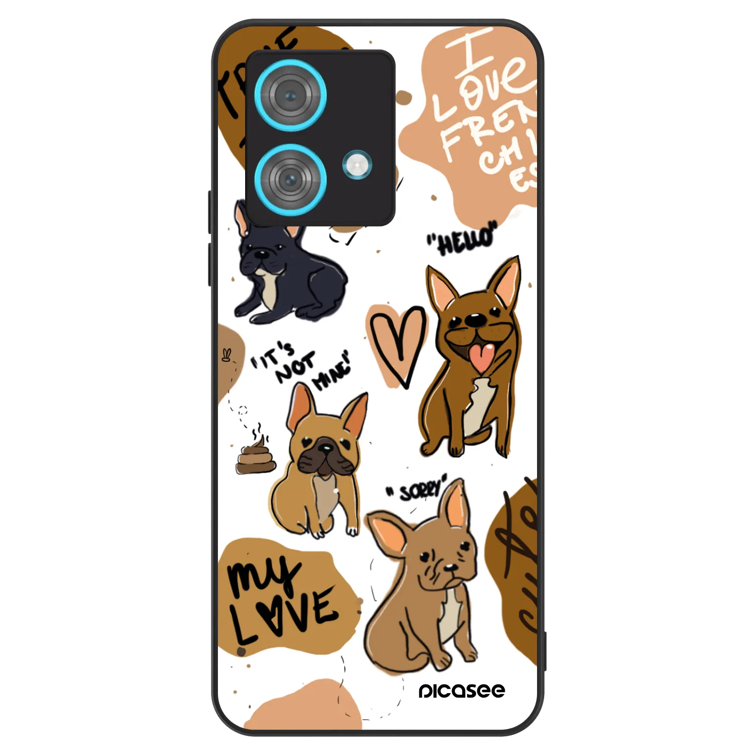 Picasee ULTIMATE CASE για Motorola Edge 40 Neo - Frenchies