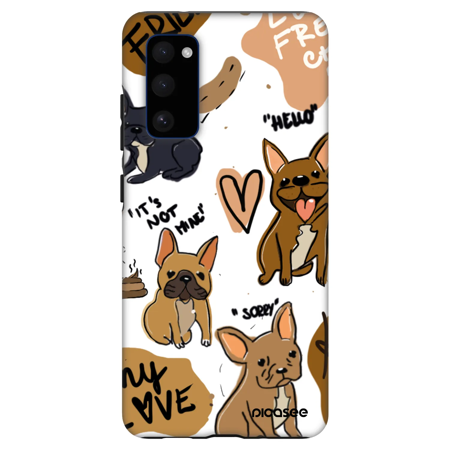 Picasee Fashion Case για Samsung Galaxy S20 FE - Frenchies