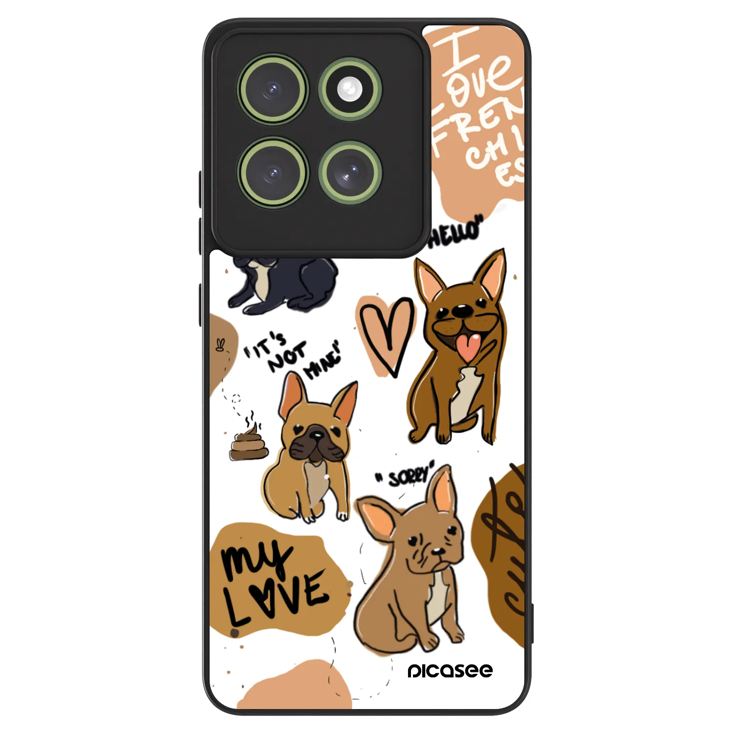 Picasee ULTIMATE CASE για Motorola Moto G86 Power 5G - Frenchies