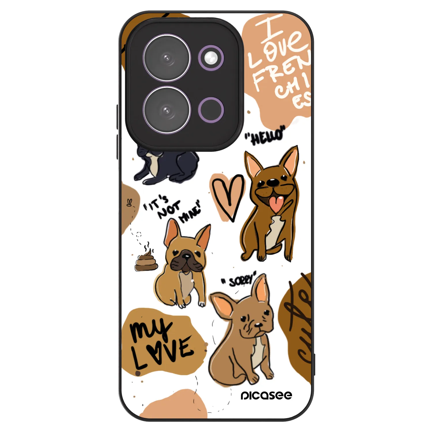 Picasee ULTIMATE CASE για Xiaomi Redmi 15C 5G - Frenchies