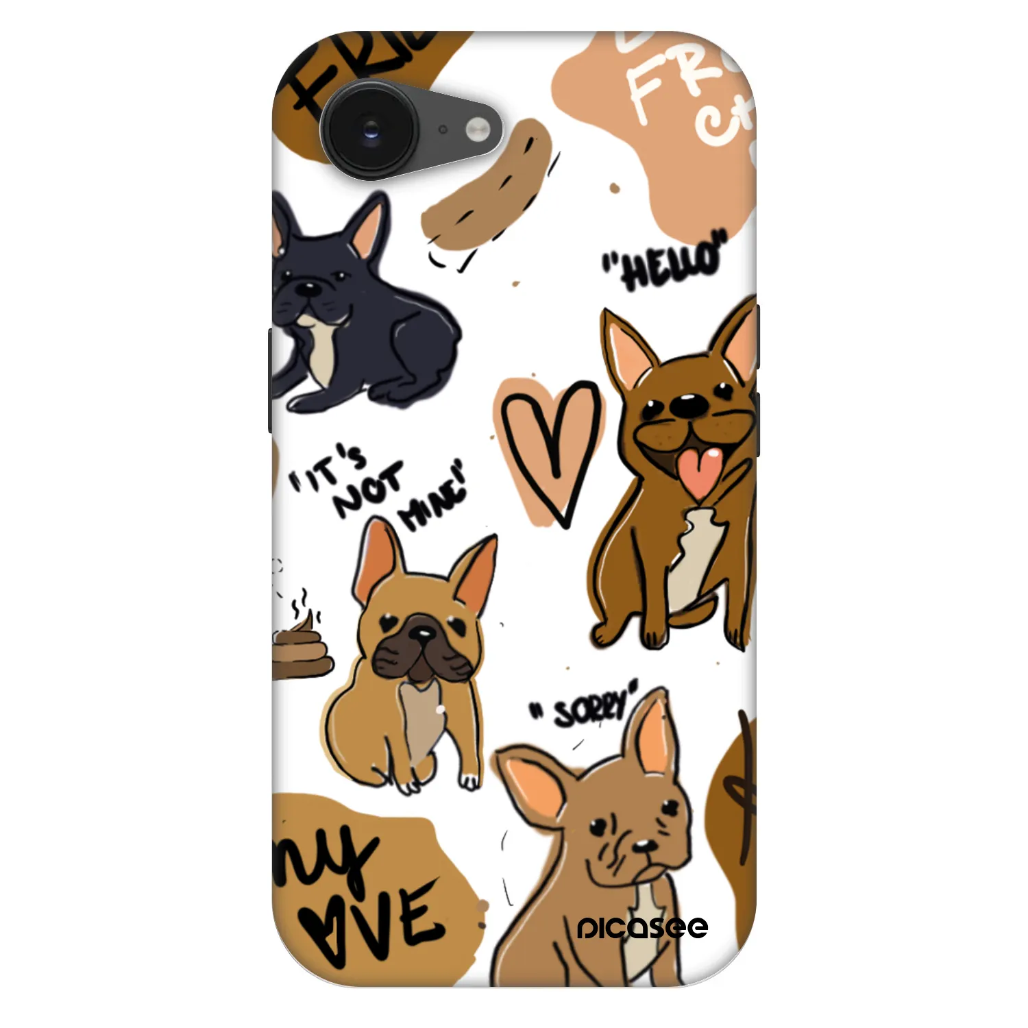 Picasee Fashion Case MagSafe για Apple iPhone 17e - Frenchies