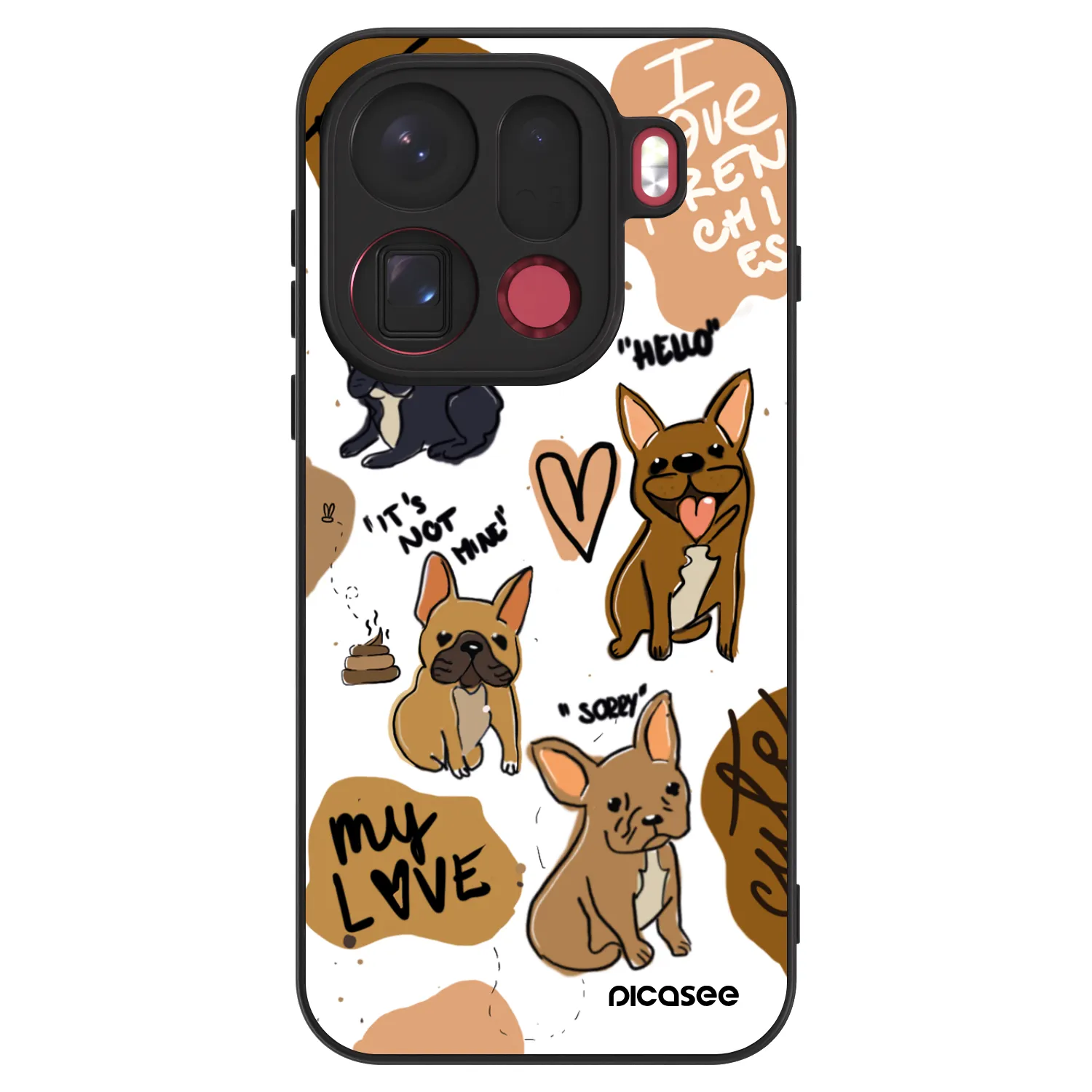 Picasee ULTIMATE CASE για OPPO Find X9 Pro - Frenchies