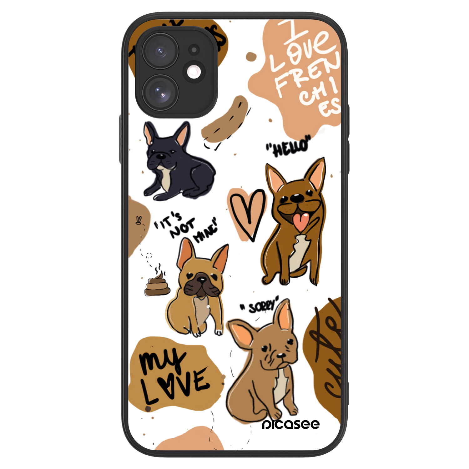 Picasee ULTIMATE CASE για Apple iPhone 11 - Frenchies