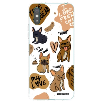 Picasee διαφανής θήκη σιλικόνης Xiaomi Redmi 9A - Frenchies