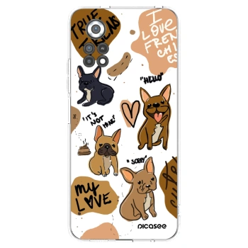 Picasee διαφανής θήκη σιλικόνης Xiaomi Poco X4 Pro 5G - Frenchies