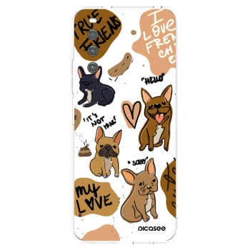 Picasee διαφανής θήκη σιλικόνης Sony Xperia 10 IV 5G - Frenchies