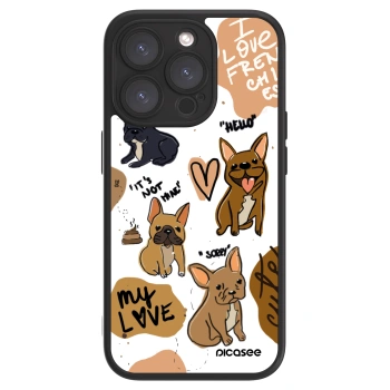 Picasee ULTIMATE CASE για Apple iPhone 15 Pro - Frenchies