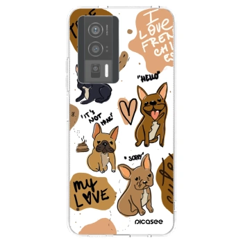 Picasee διαφανής θήκη σιλικόνης Xiaomi Poco F5 Pro 5G - Frenchies