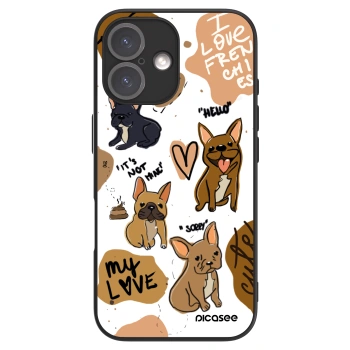 Picasee ULTIMATE CASE για Apple iPhone 16 - Frenchies