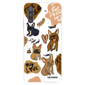 Picasee διαφανής θήκη σιλικόνης Xiaomi Mi 9 - Frenchies