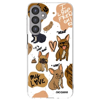 Picasee διαφανής θήκη σιλικόνης Samsung Galaxy A16 5G - Frenchies