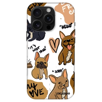 Picasee Fashion Case MagSafe για Apple iPhone 16 Pro - Frenchies