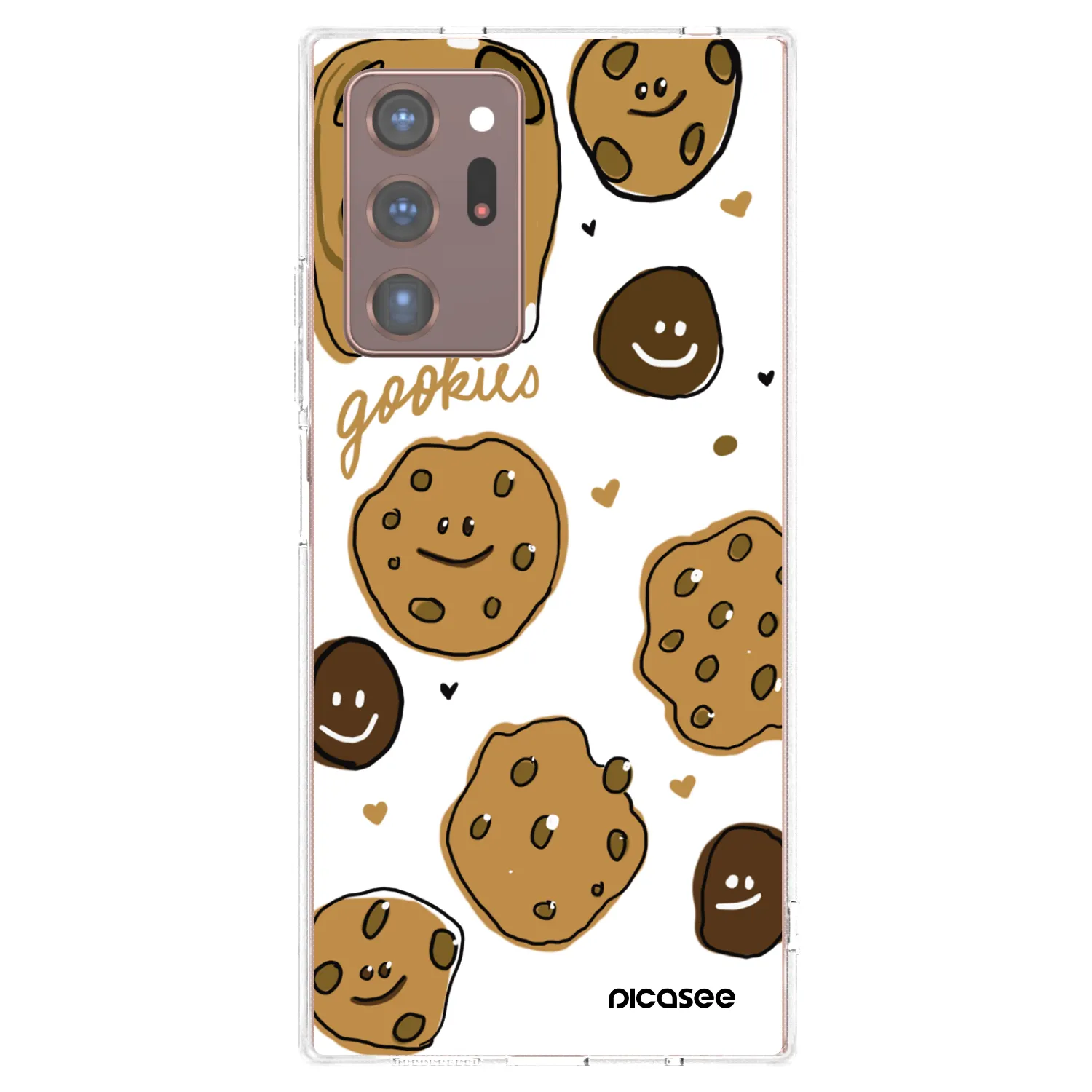 Picasee διαφανής θήκη σιλικόνης Samsung Galaxy Note 20 Ultra - Gookies
