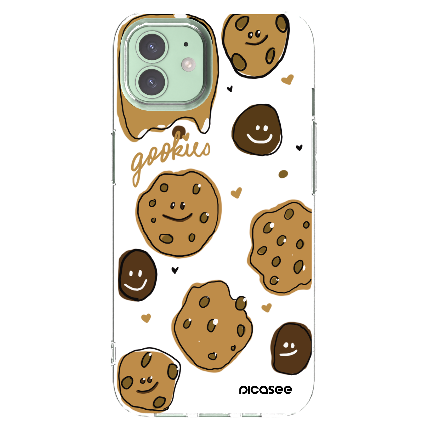 Picasee διαφανής θήκη σιλικόνης Apple iPhone 12 - Gookies