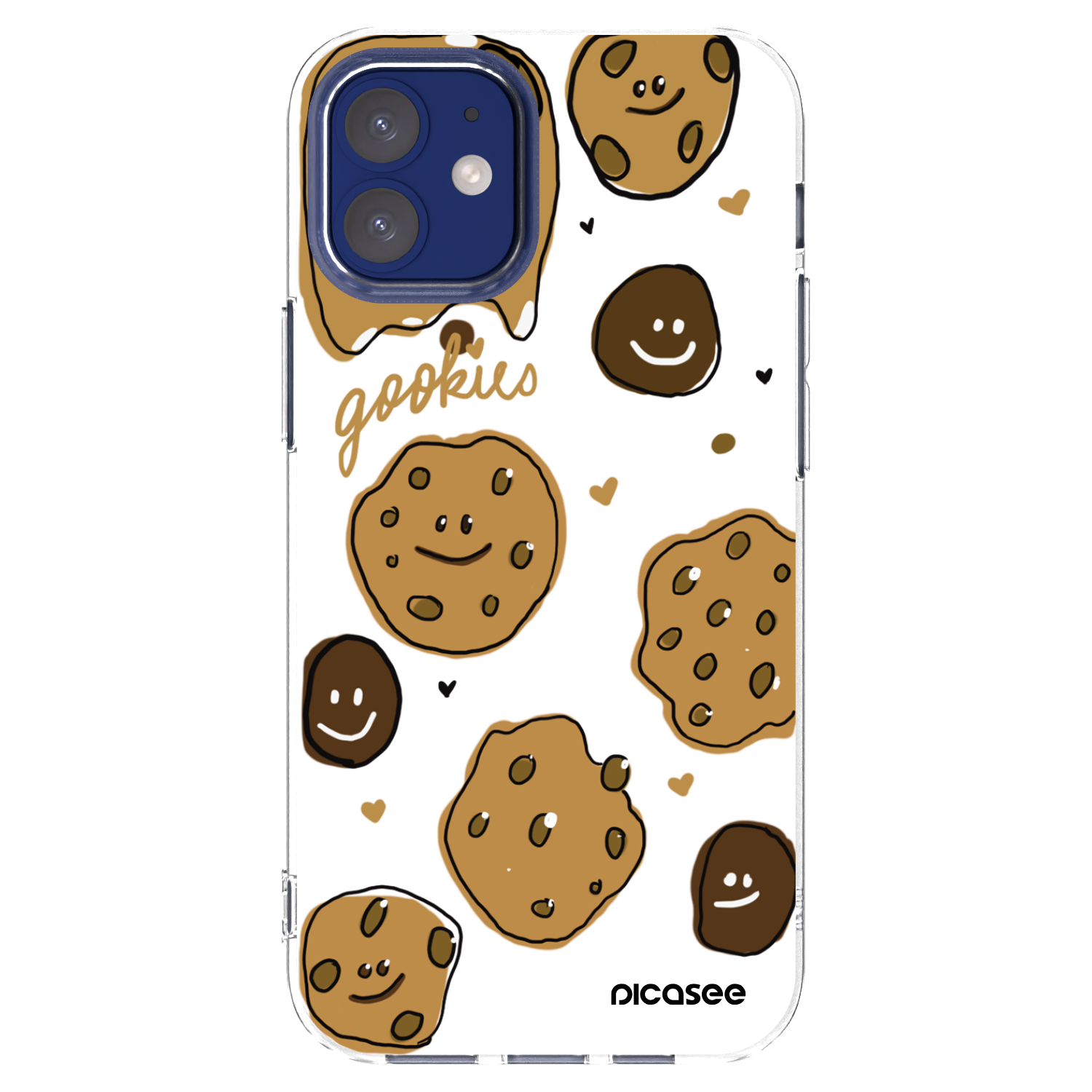 Picasee διαφανής θήκη σιλικόνης Apple iPhone 12 mini - Gookies