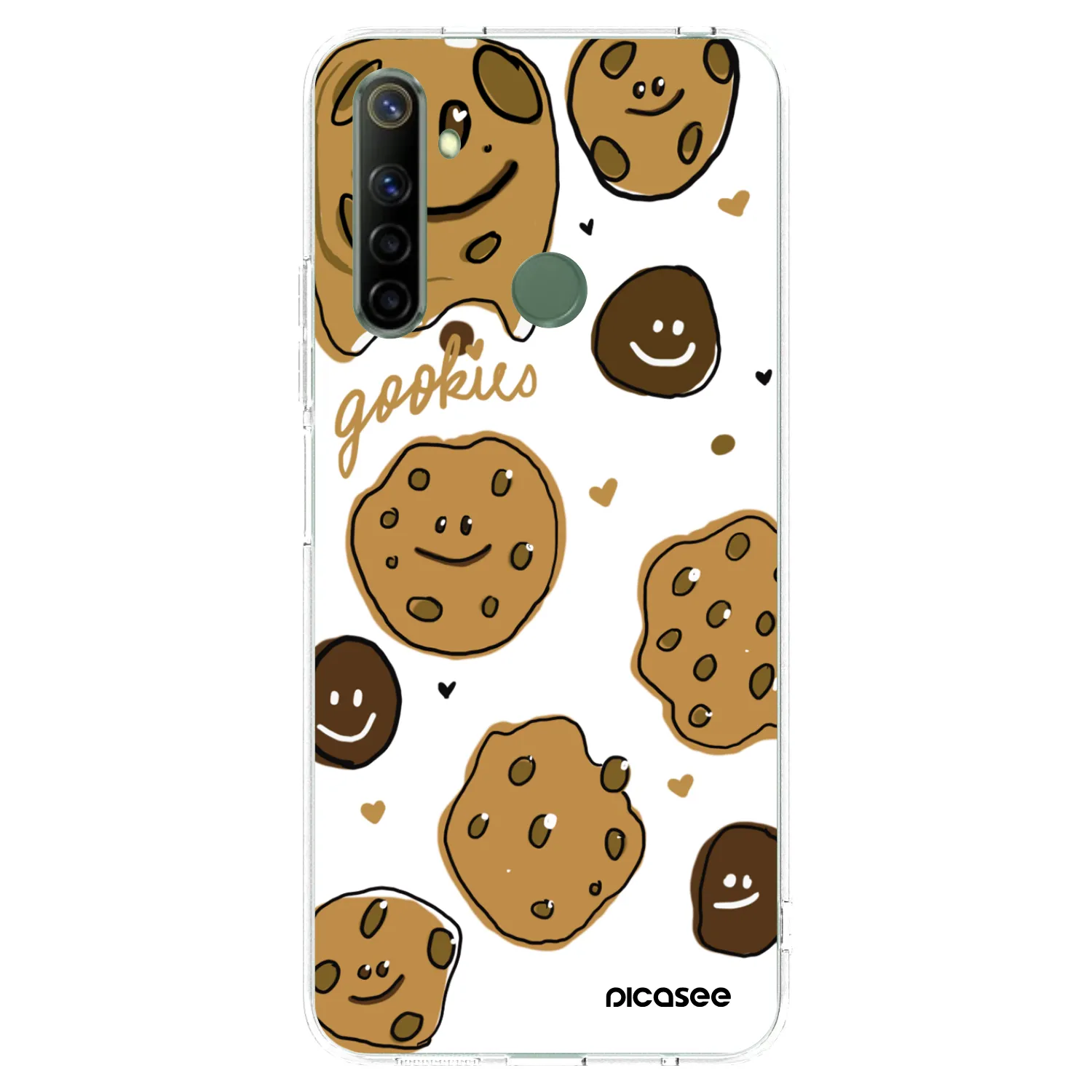 Picasee διαφανής θήκη σιλικόνης Realme 6i - Gookies