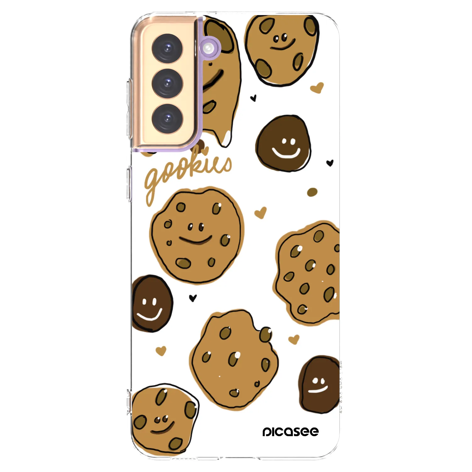 Picasee διαφανής θήκη σιλικόνης Samsung Galaxy S21+ 5G G996F - Gookies