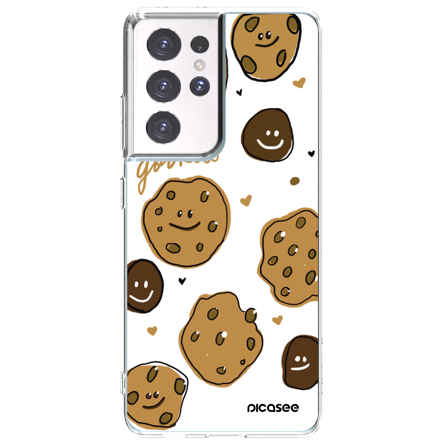 Picasee διαφανής θήκη σιλικόνης Samsung Galaxy S21 Ultra 5G G998B - Gookies