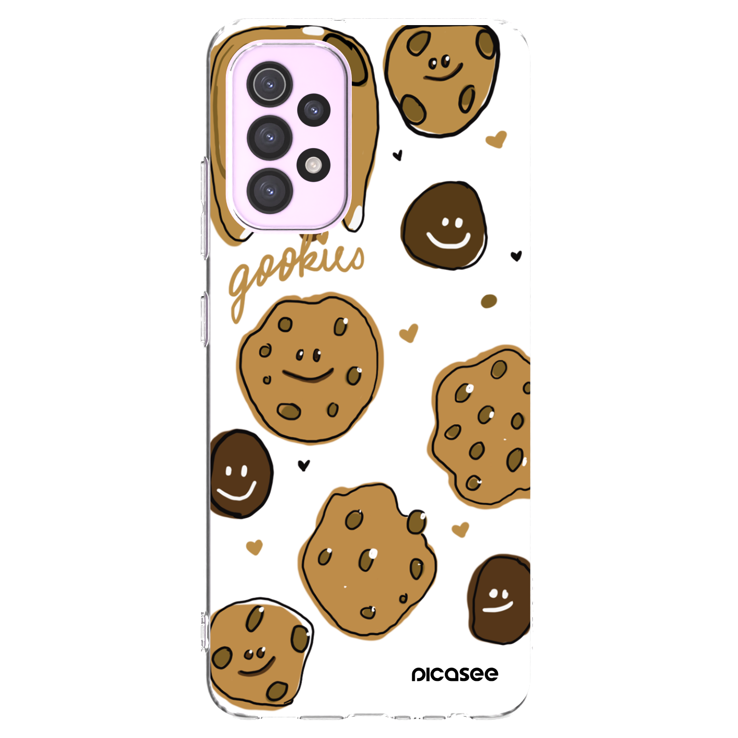 Picasee διαφανής θήκη σιλικόνης Samsung Galaxy A32 5G A326B - Gookies