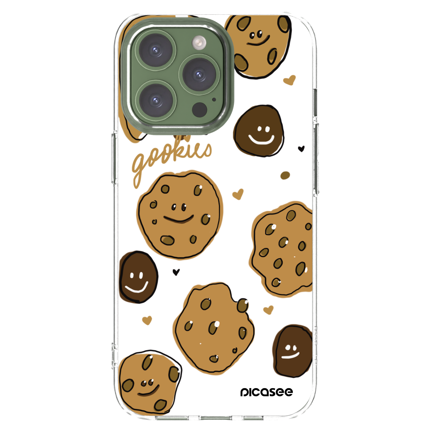 Picasee διαφανής θήκη σιλικόνης Apple iPhone 13 Pro - Gookies