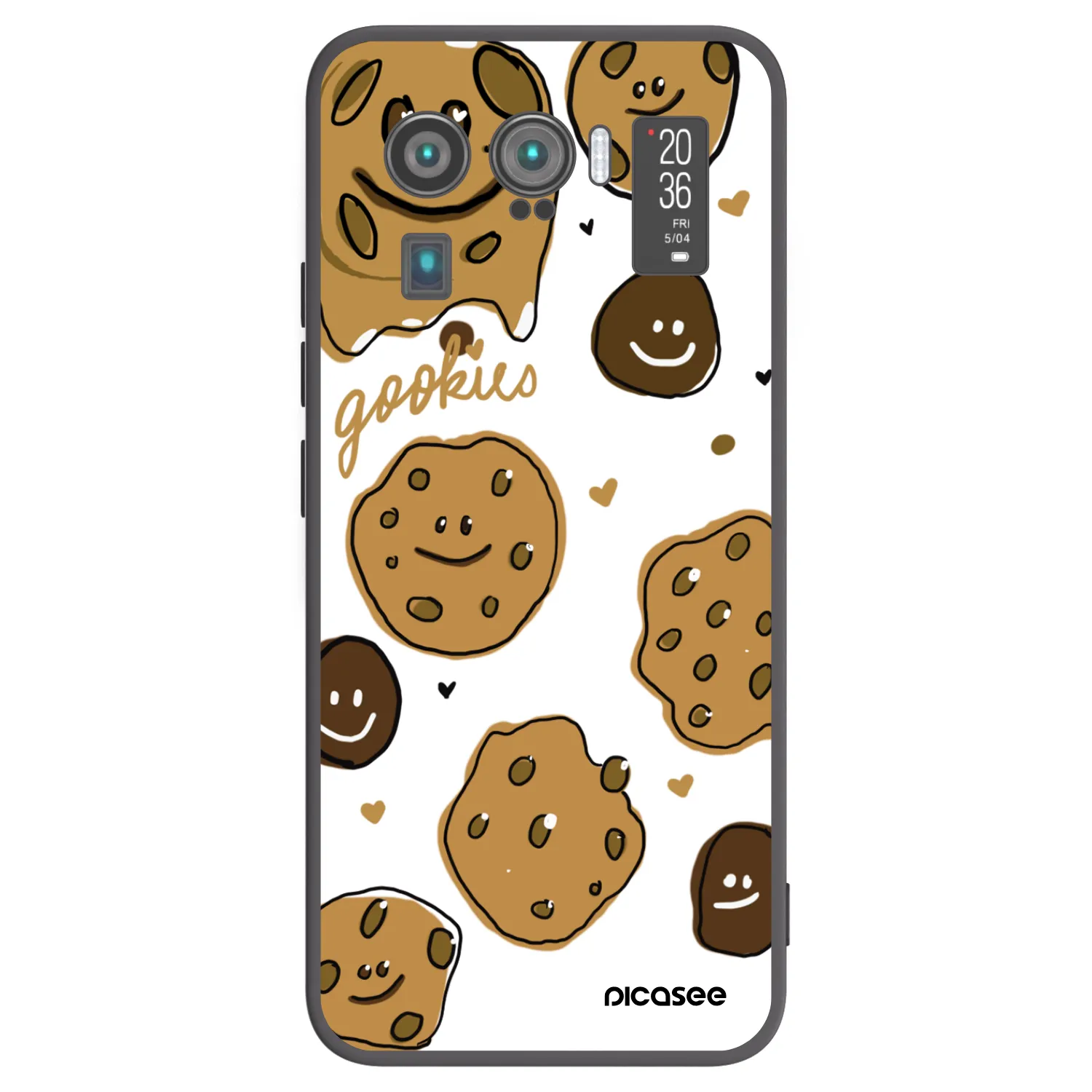 Picasee Μαύρη θήκη σιλικόνης για Xiaomi Mi 11 Ultra - Gookies