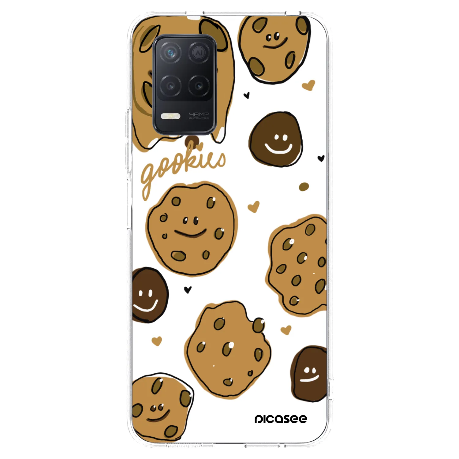 Picasee διαφανής θήκη σιλικόνης Realme 8 5G - Gookies