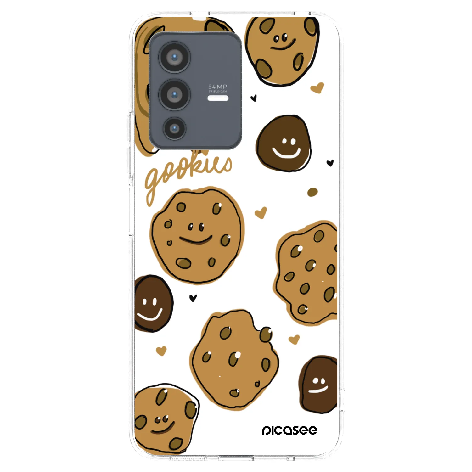 Picasee διαφανής θήκη σιλικόνης Vivo V23 5G - Gookies