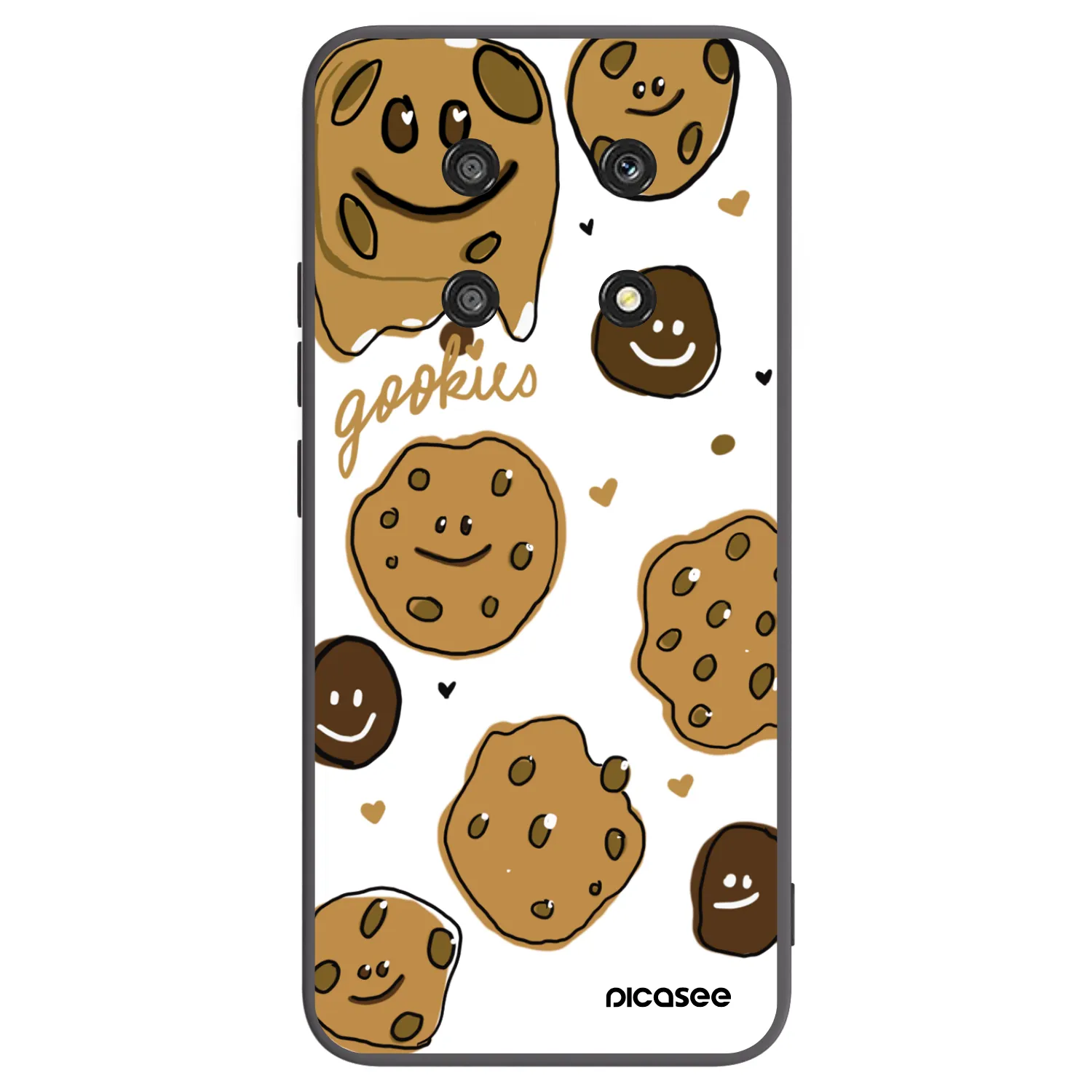 Picasee Μαύρη θήκη σιλικόνης για Honor Magic4 Lite 5G - Gookies