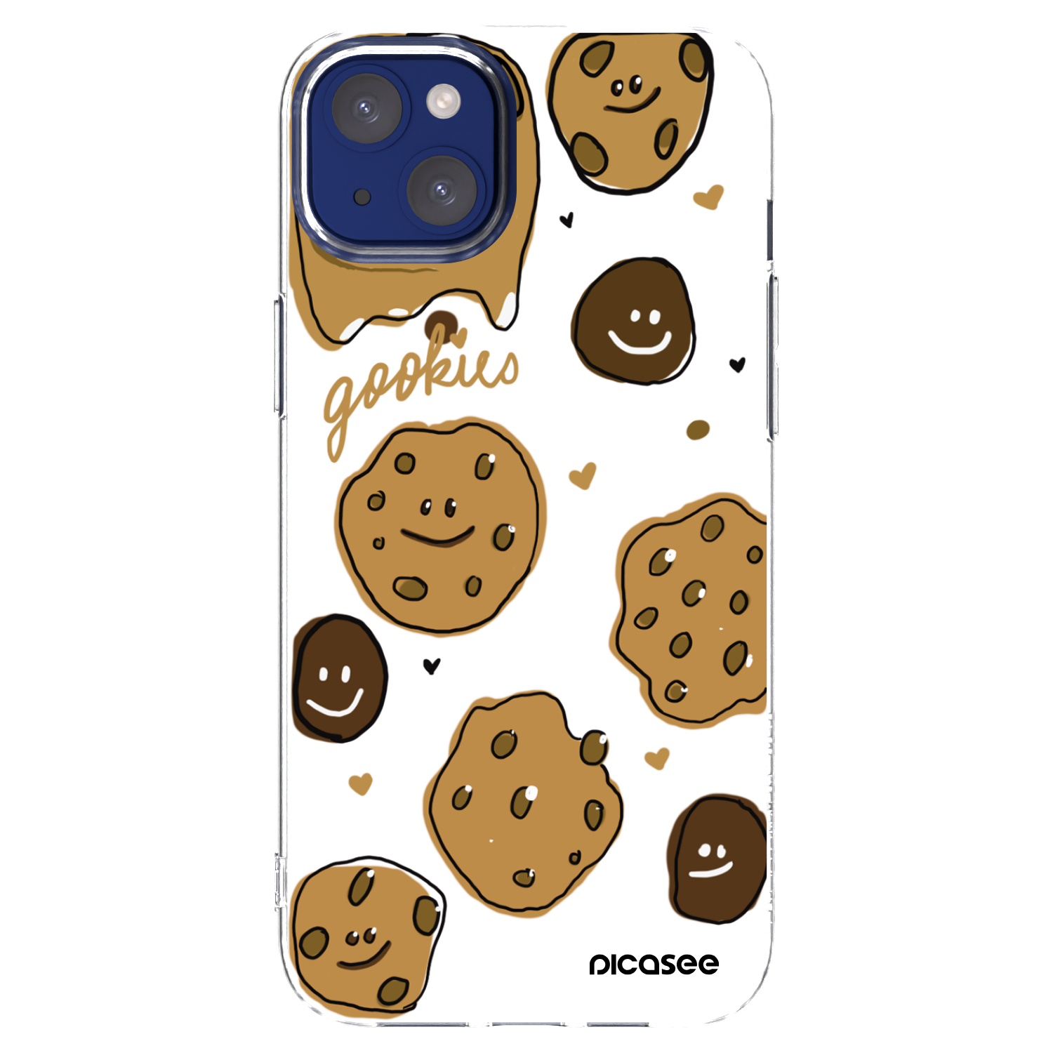 Picasee διαφανής θήκη σιλικόνης Apple iPhone 14 Plus - Gookies