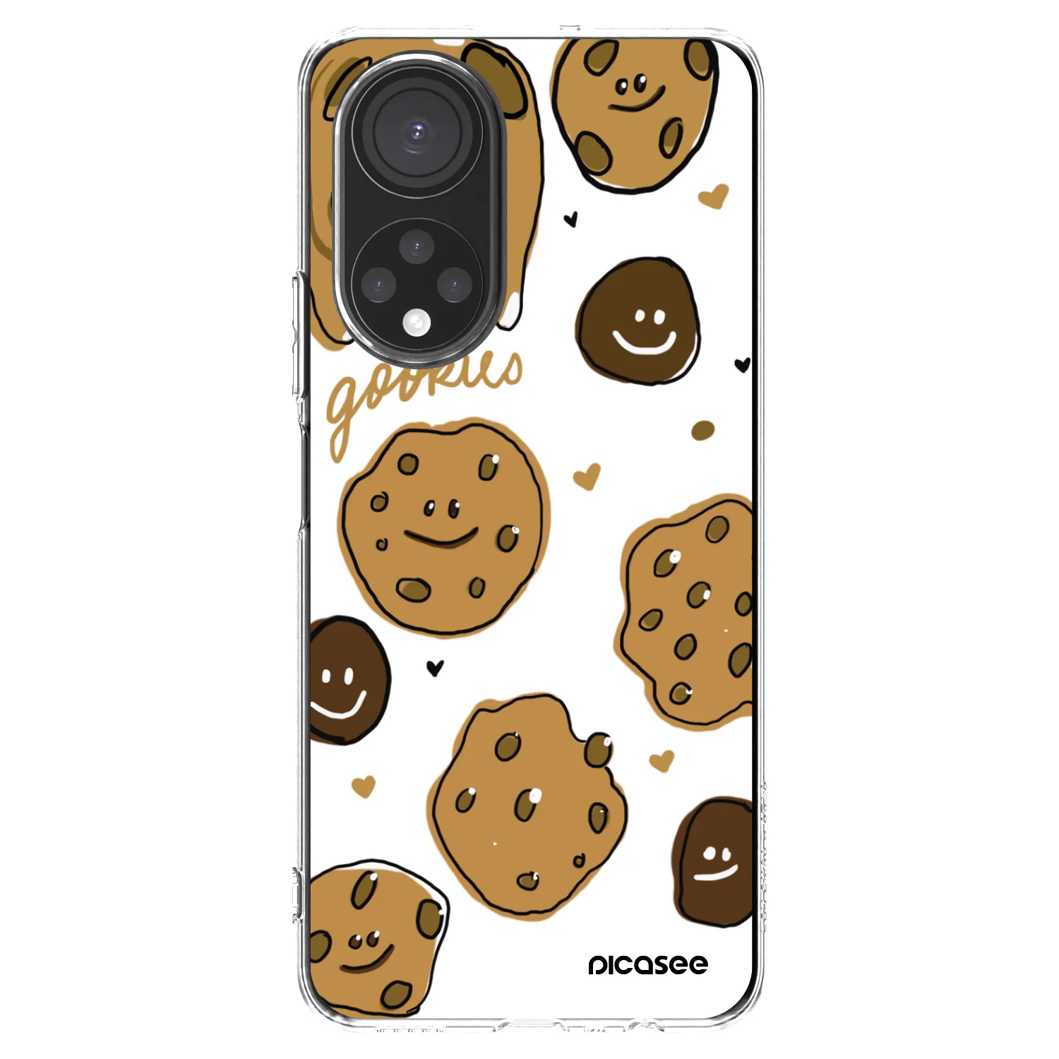 Picasee διαφανής θήκη σιλικόνης Honor X7 - Gookies