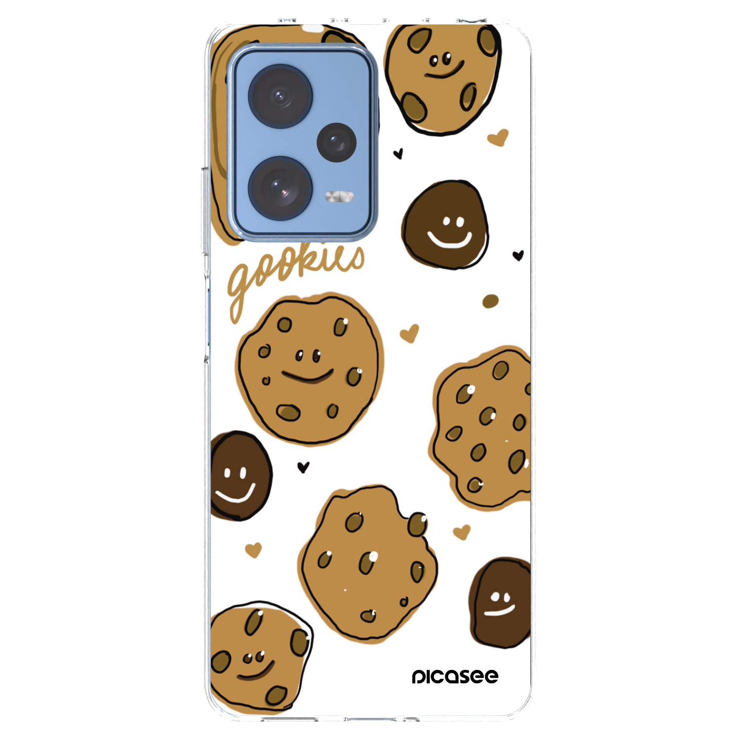 Picasee διαφανής θήκη σιλικόνης Xiaomi Redmi Note 12 Pro 5G - Gookies