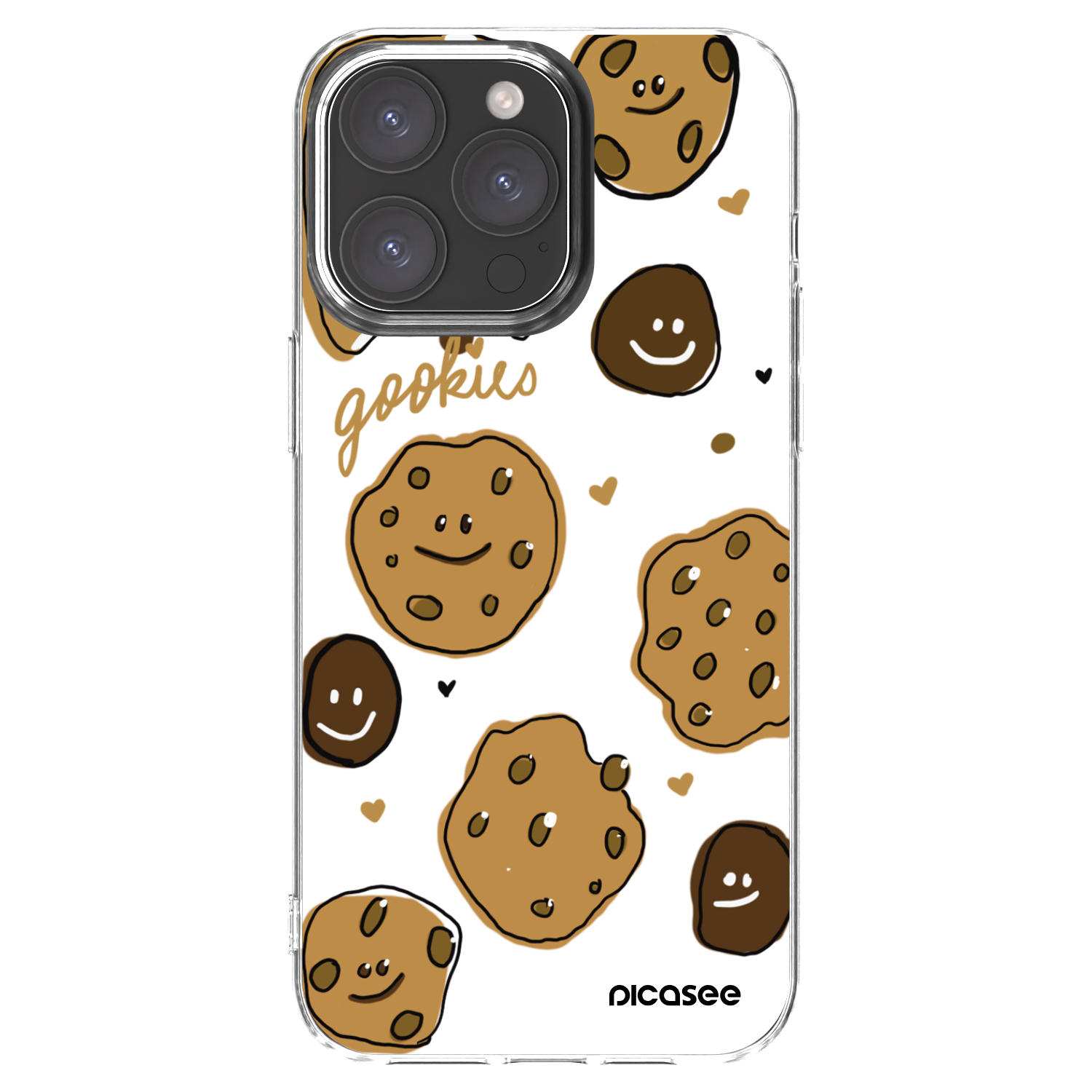 Picasee διαφανής θήκη σιλικόνης Apple iPhone 15 Pro Max - Gookies