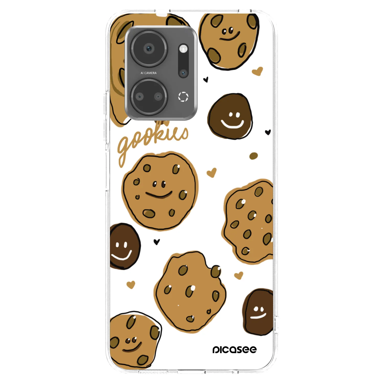 Picasee διαφανής θήκη σιλικόνης Honor X7a - Gookies