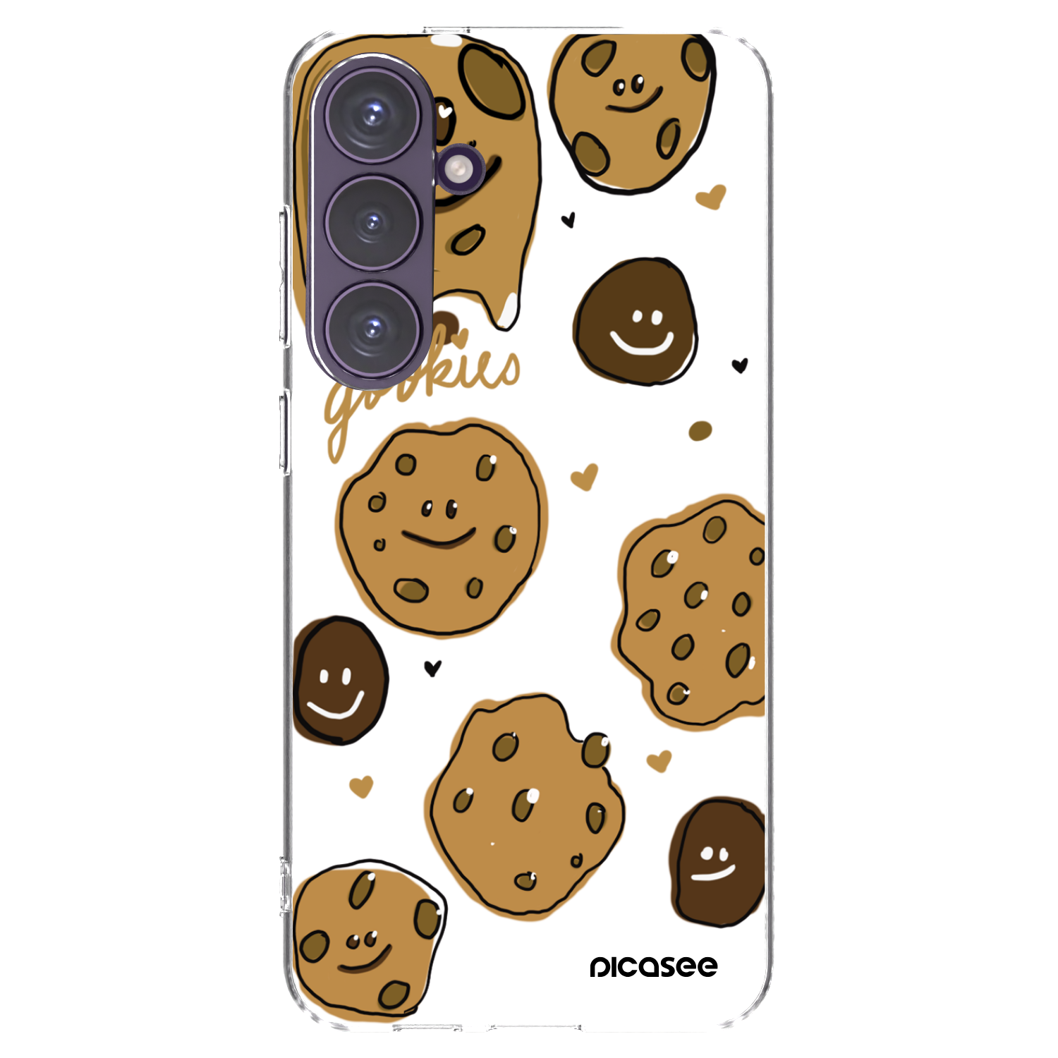 Picasee διαφανής θήκη σιλικόνης Samsung Galaxy S24+ S926B 5G - Gookies