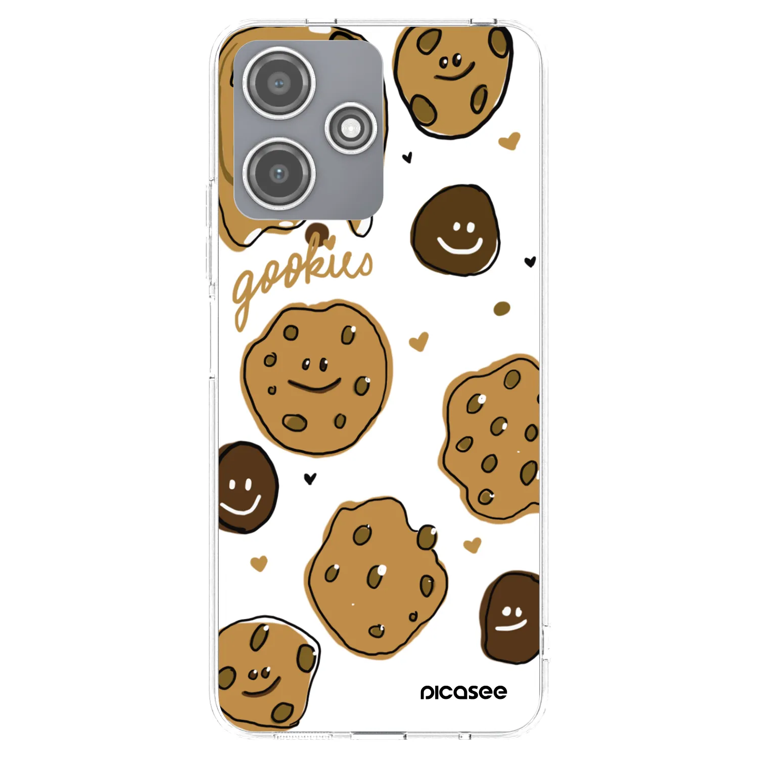 Picasee διαφανής θήκη σιλικόνης Xiaomi Redmi 12 5G - Gookies